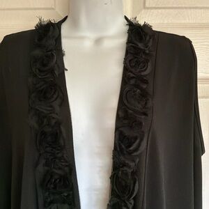 DOUBLE TAKE.. Open-Front Cardigan